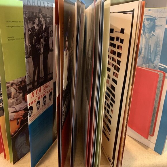 Lennon Legend Illustrated Biography Book & CD Set By James Henke Hardcover - Picture 7 of 12